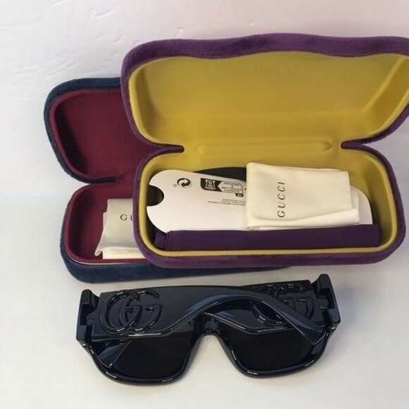 New ? Original Gucci Grey Square Ladies Sunglasses GG1545S 001 53 main image 5